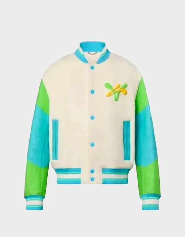 rainbow playground varsity blouson jacket rainbow playground varsity blouson jacket
